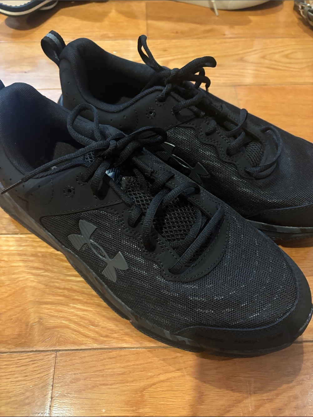 Under Armour All-Black Training Sneakers